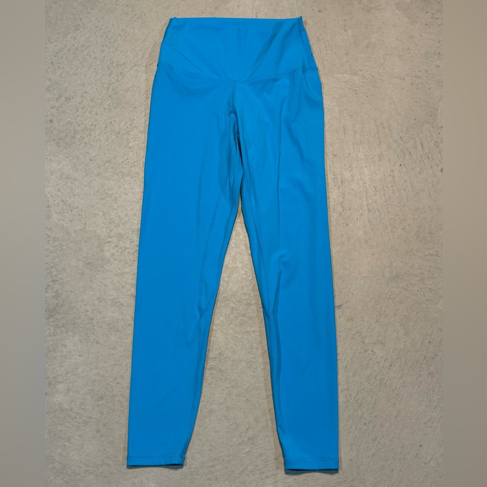 ColorfulKoala Women's Aqua Blue Yoga Pants Leggings Size Small S CT